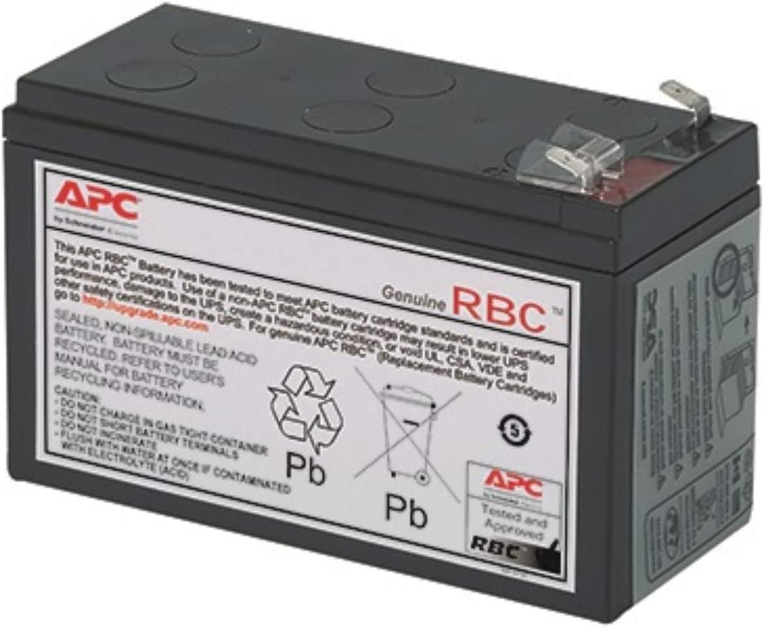 Genuine APC UPS Replacement Battery 12V 7Ah | Extends UPS Life APC