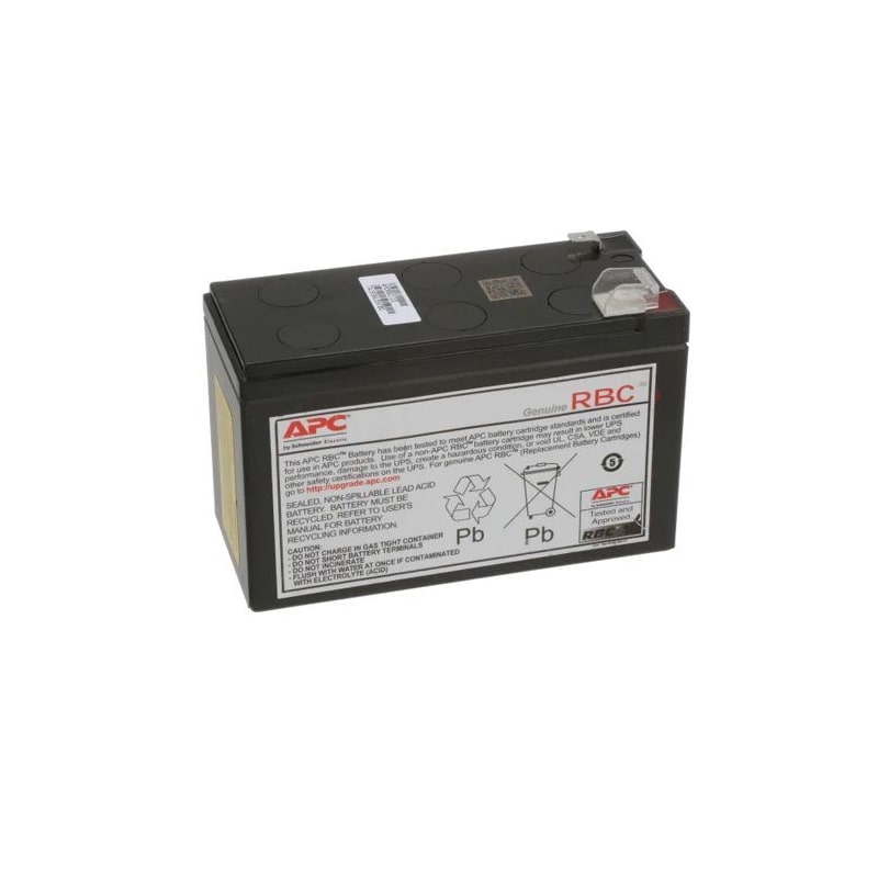 Genuine APC UPS Replacement Battery 12V 7Ah | Extends UPS Life APC