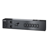 APC Service Bypass PDU, 2U, 1500VA Load Capacity, 230V/10A Input, 6x IEC C13 Outlets APC
