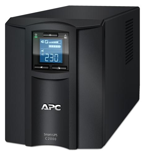 APC Smart-UPS C 2000VA Tower UPS - Pure Sine Wave Power Backup APC