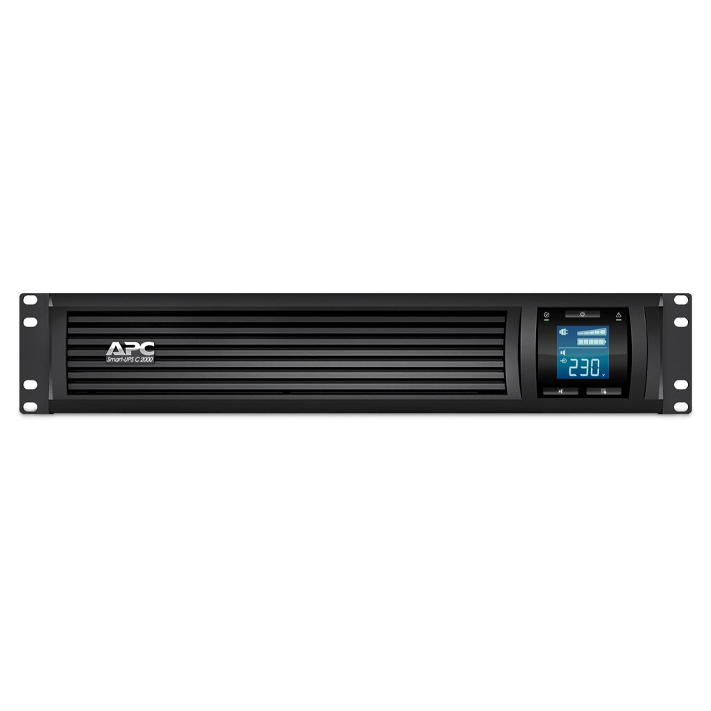 APC Smart-UPS C 2000VA 2U Rackmount UPS - Pure Sinewave Backup Power APC