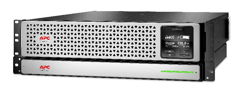 APC SRTL1000RMXLI, Smart UPS, 1000VA, 900 Watts, 230VA, Li-Ion Lithium, Rackmount, Double Conversion Online Sine Wave, Network Card Included APC