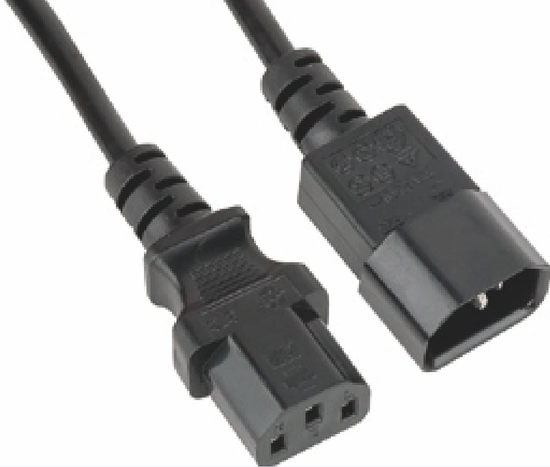 Astrotek 2m Power Extension Cable C13 to C14 - PC, Monitor, UPS 