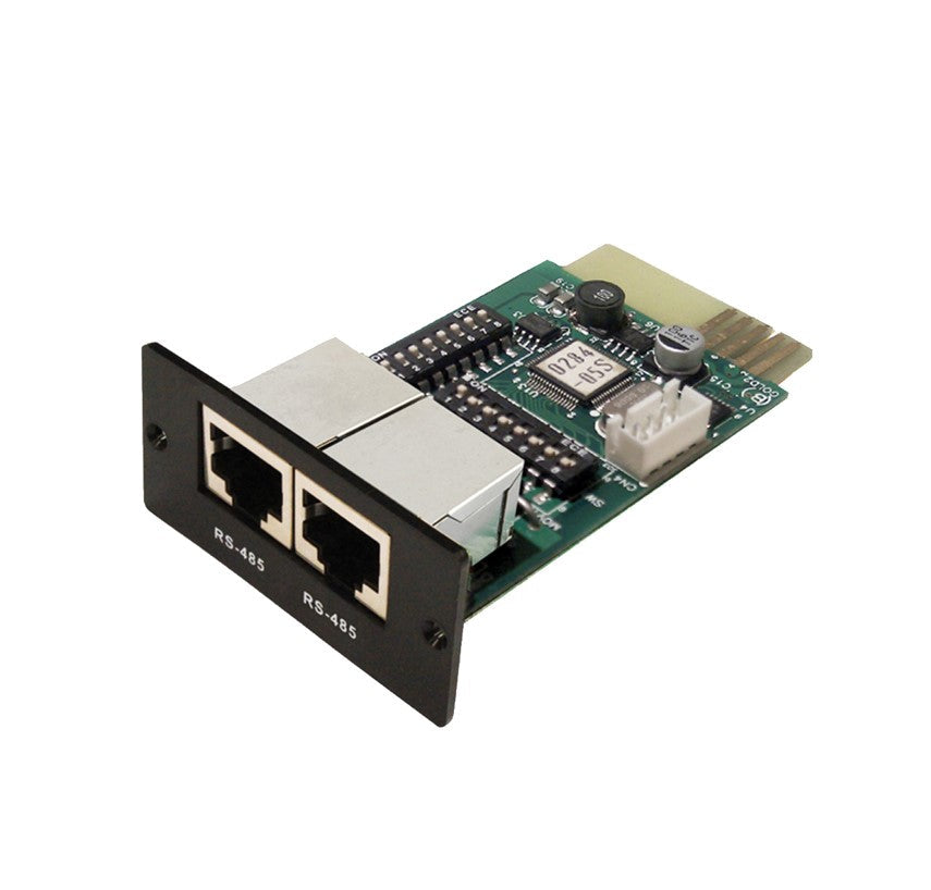 PowerShield Modbus communications card to communicate with Building Management Systems, enhances communication capabilities PowerShield