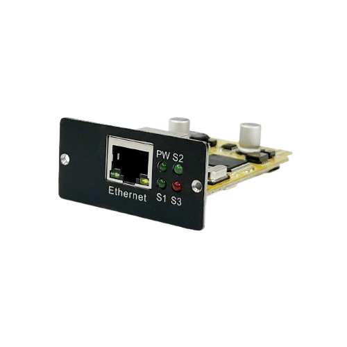PowerShield Simple Network Management Protocol (SNMP) Comms Card Lite V1, enhances network management and monitoring capabilities PowerShield