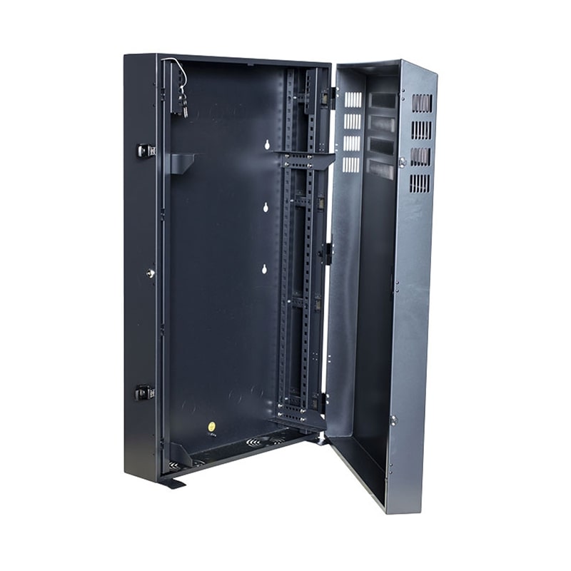 PowerShield Vertical Wall Mount Server Rack - Space-Saving Design