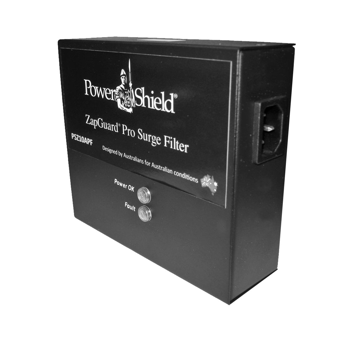 PowerShield 10 Amp Surge Filter, protects sensitive equipment from power surges, ensuring reliable operation a