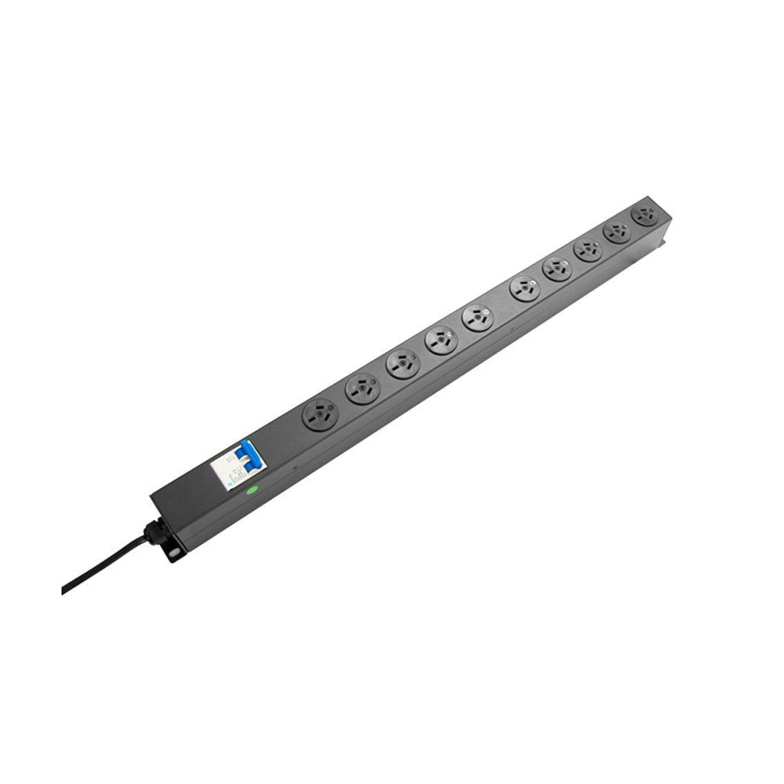 PowerShield 10 Outlet Vertical PDU with Circuit Breaker & 2m Cord PowerShield