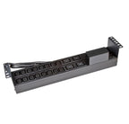 20 Outlet Horizontal Rack Mount PDU with Circuit Breaker - IEC C13/C19