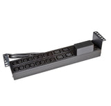 20 Outlet Horizontal Rack Mount PDU with Circuit Breaker - IEC C13/C19 PowerShield