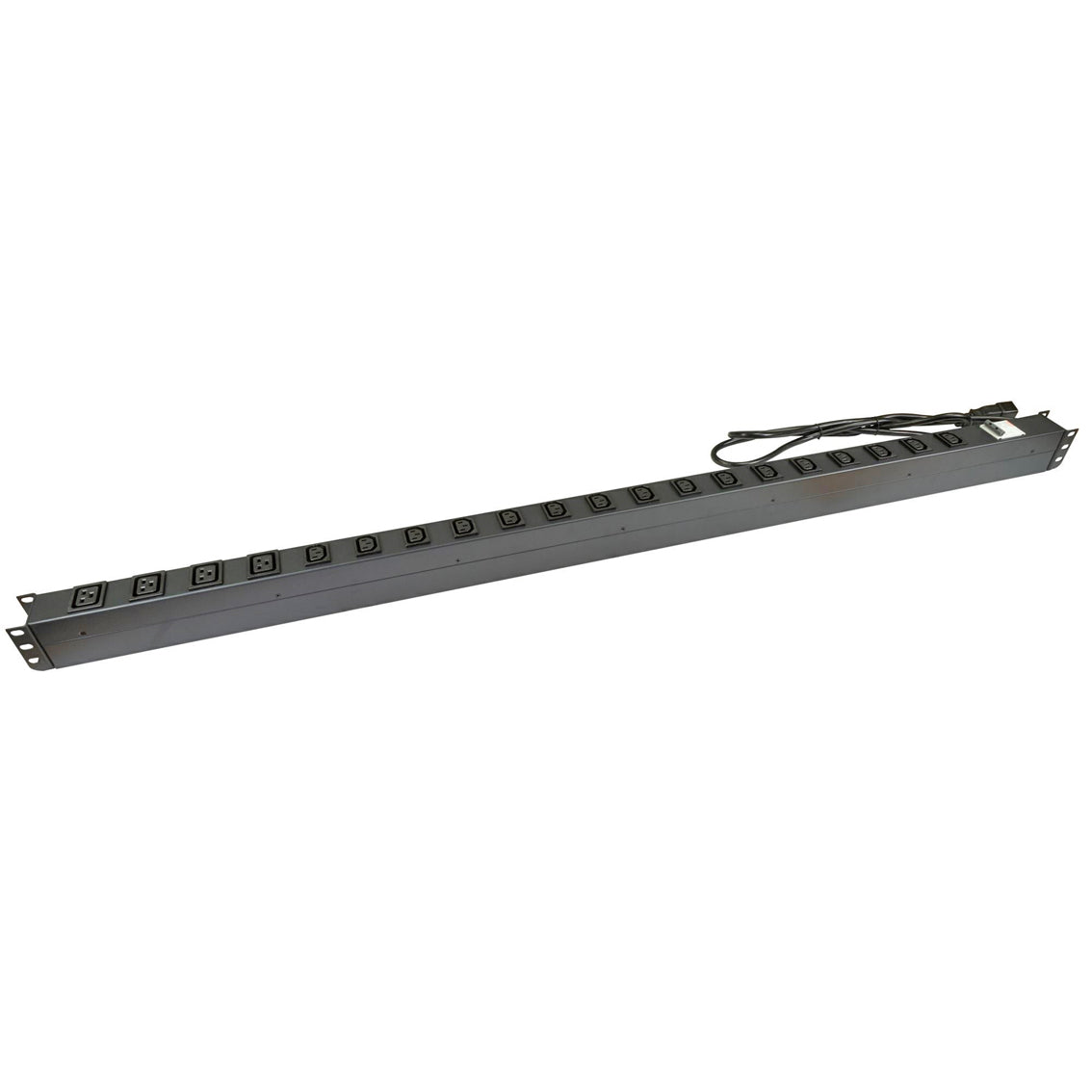 Vertical 20-Outlet Rack PDU (C13/C19) with 6KA Circuit Breaker PowerShield