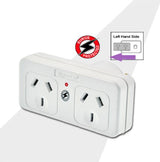 Surge Protected Double Adaptor | 2-Way Power & Device Protection Generic
