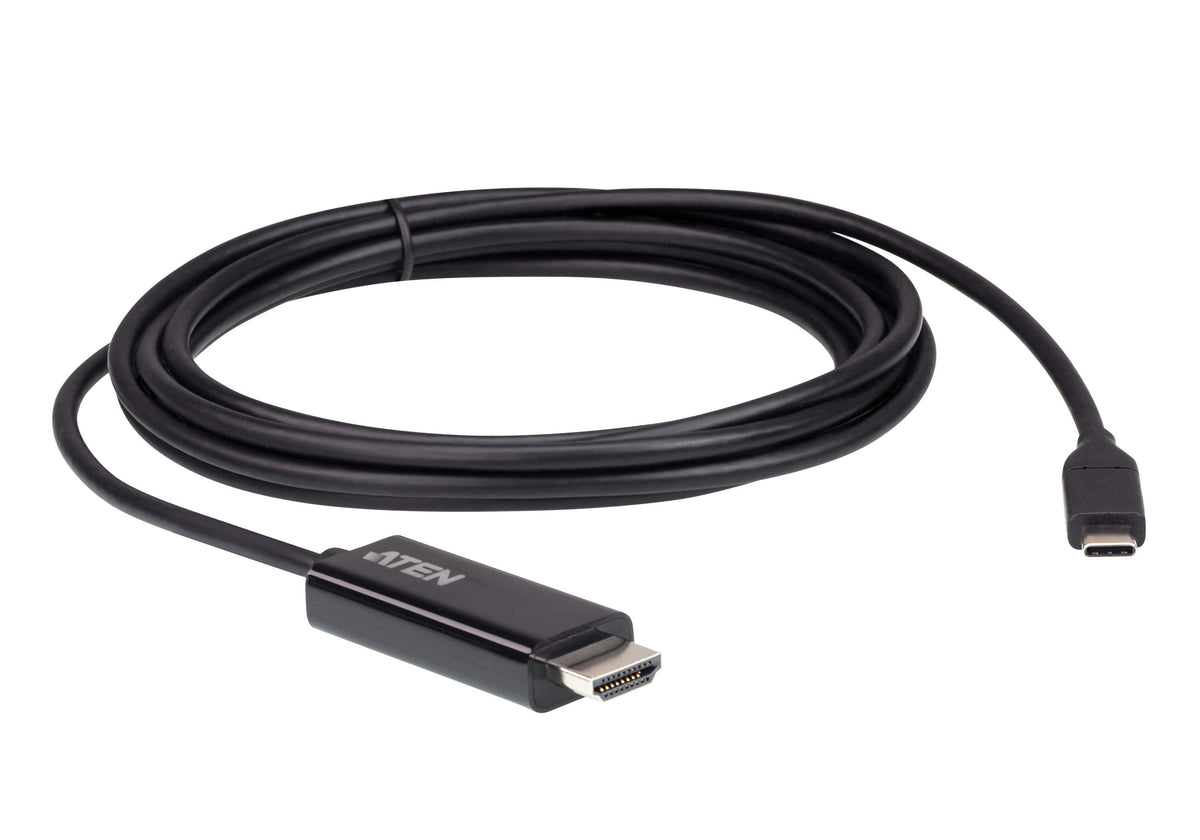 Aten USB-C to HDMI 4K Cable | 2.7m Long | 4K @ 60Hz Aten