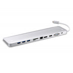 ATEN USB-C Dual Monitor Dock with Power Delivery | 10-in-1 Multiport Laptop Hub Aten