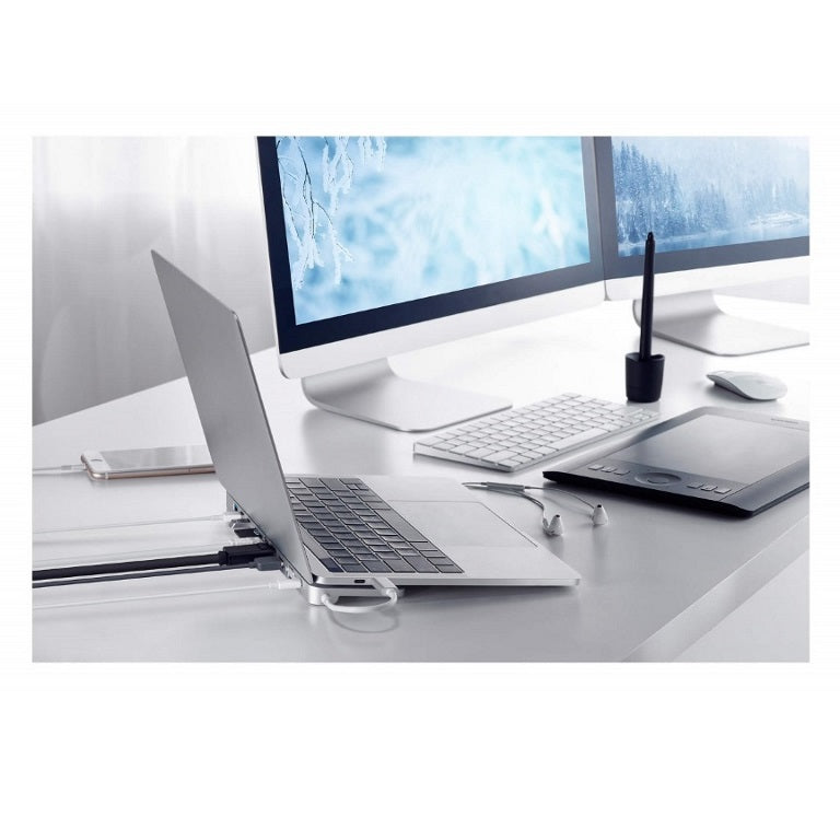 ATEN USB-C Dual Monitor Dock with Power Delivery | 10-in-1 Multiport Laptop Hub Aten