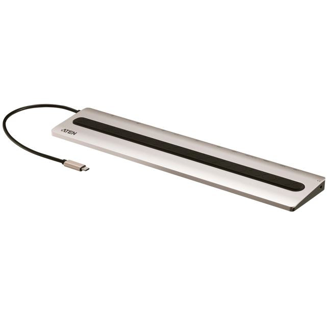 ATEN UH3237 USB-C Mini Dock: 4K HDMI, USB & Laptop Charging Aten