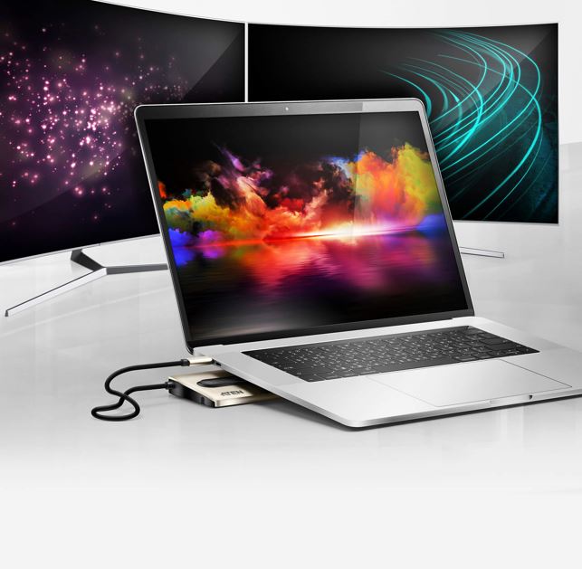 ATEN UH3237 USB-C Mini Dock: 4K HDMI, USB & Laptop Charging Aten