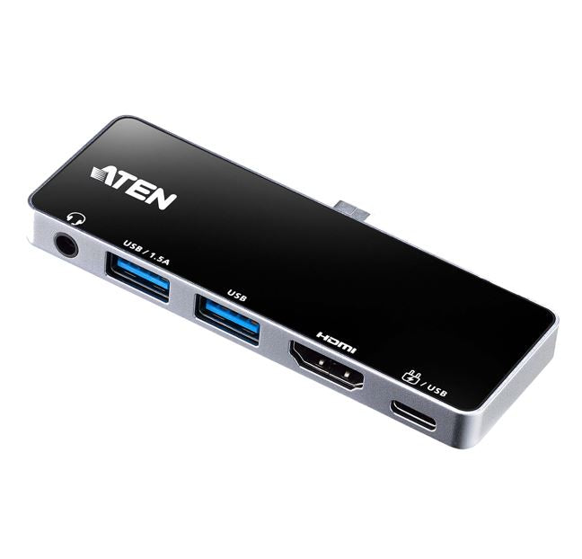 Aten USB-C Dual Monitor Dock with 4K Display & Power Delivery Aten