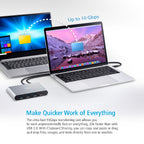 ATEN US3342 High-Speed 4-Port USB-C Peripheral Sharing Switch Aten