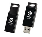 HP 64GB USB 3.2 Flash Drive - Capless & Retractable for PC/Mac PNY