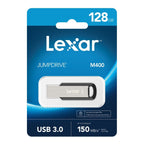 Lexar 128GB JumpDrive M400 USB 3.0 Flash Drive - Fast & Secure Lexar