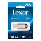 Lexar 256GB JumpDrive M400 USB 3.0 Flash Drive - Fast, Secure & Durable Lexar