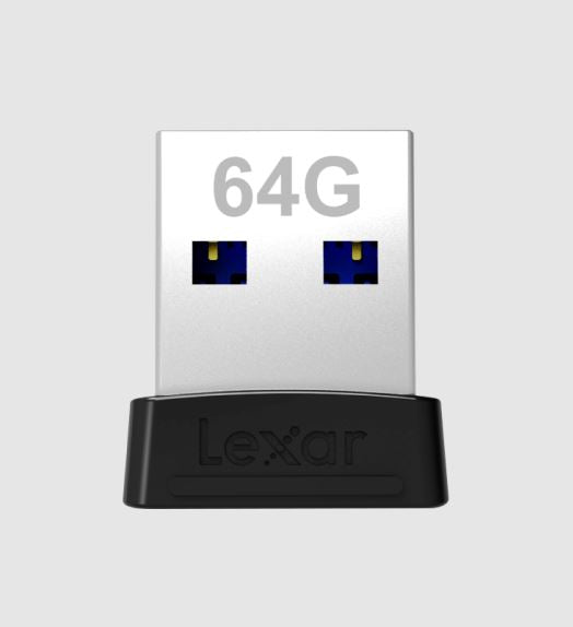 Lexar JumpDrive S47 64GB USB 3.2 Flash Drive | Fast & Tiny Lexar