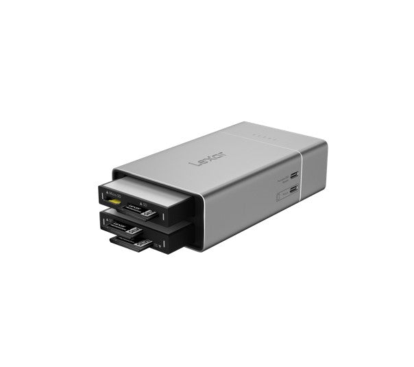 Lexar Professional Workflow Go: Thunderbolt 4 Modular Media Hub Lexar