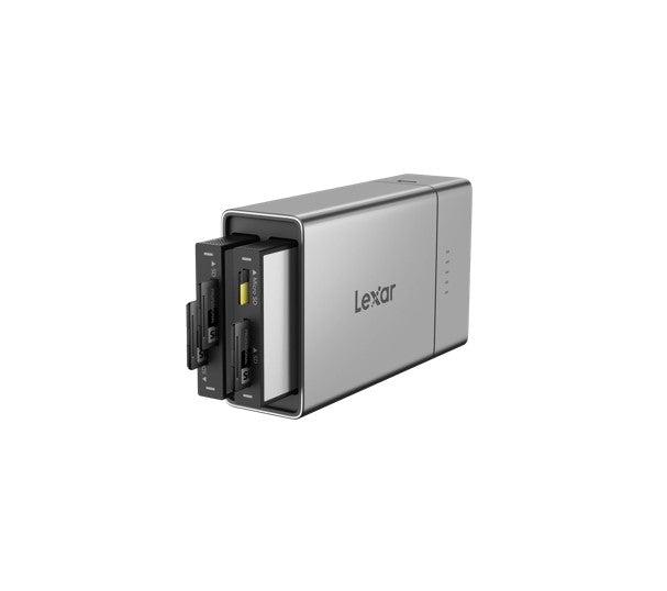 Lexar Professional Workflow Go: Thunderbolt 4 Modular Media Hub Lexar