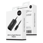 USB-C Gigabit Ethernet Adapter - Fast Wired Internet for Laptops MBEAT