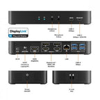 mbeat USB-C Docking Station | Triple 4K Displays for Laptops 
