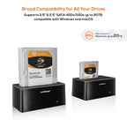 mbeat D1 USB 3.0 SATA HDD/SSD Docking Station - 2.5 & 3.5 Tool-Free MBEAT
