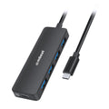 mbeat 4-Port USB-C Hub | USB 3.0 | Powered for Stable Connections MBEAT