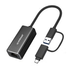 mbeat USB-C & USB 3.1 Gigabit Ethernet Adapter MBEAT