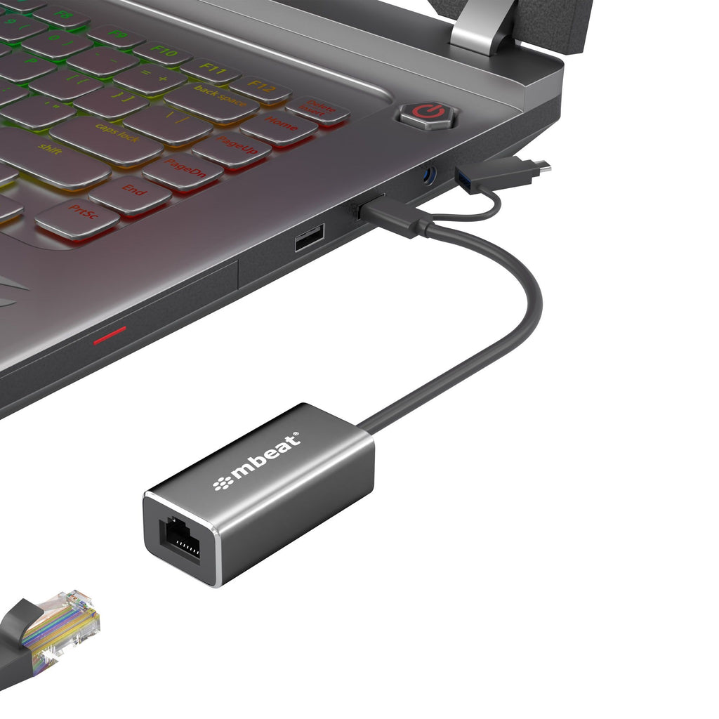 mbeat USB-C & USB 3.1 Gigabit Ethernet Adapter MBEAT