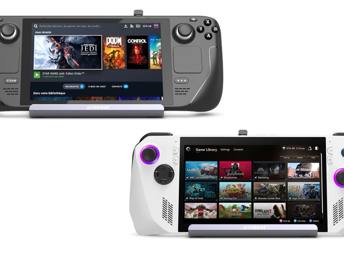 mbeat USB-C Gaming Dock for Steam Deck & ROG Ally | 4K HDMI, PD, Ethernet MBEAT
