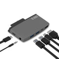 mbeat Edge Go USB-C Hub for Surface Go | HDMI, USB, Audio, PD 
