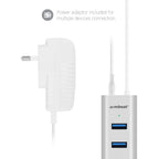 Slim mbeat 7-Port USB 3.0 Aluminum Hub for Laptops & Desktops MBEAT