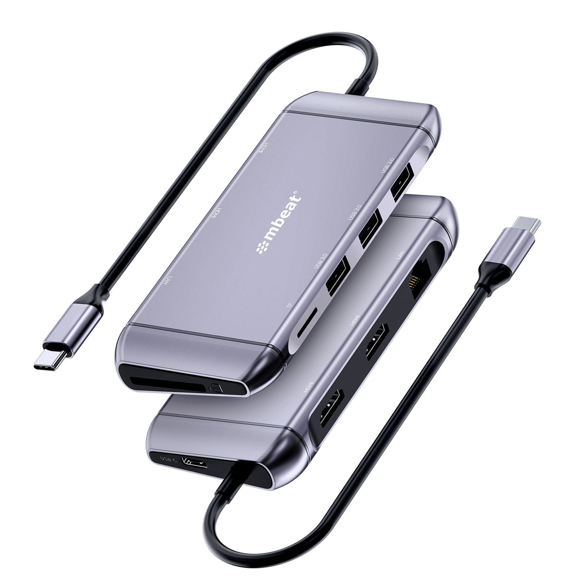 mbeat Elite X11 Dual 4K HDMI USB-C Docking Station 100W PD MBEAT