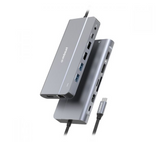 mbeat Elite X14 USB-C Hub: Triple 4K Display, 100W Power, Fast Data MBEAT