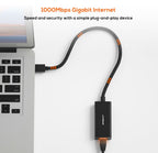 mbeat USB 3.0 Gigabit Ethernet Adapter - Fast Wired Internet for Laptops MBEAT