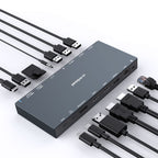 mbeat 15-in-1 USB-C Dock | Triple Display & 100W Power Delivery MBEAT