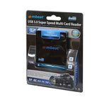 mbeat USB 3.0 Super Speed Dual SD & Micro SD Card Reader 