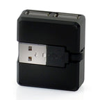 Mbeat Mini 4-Port USB 2.0 Hub for Laptops, PCs & Mac - Fold-Away Cable MBEAT