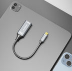 mbeat Tough Link 8K USB-C to DisplayPort Adapter | Space Grey 