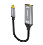 mbeat Tough Link 8K USB-C to HDMI 2.1 Adapter - Space Grey 