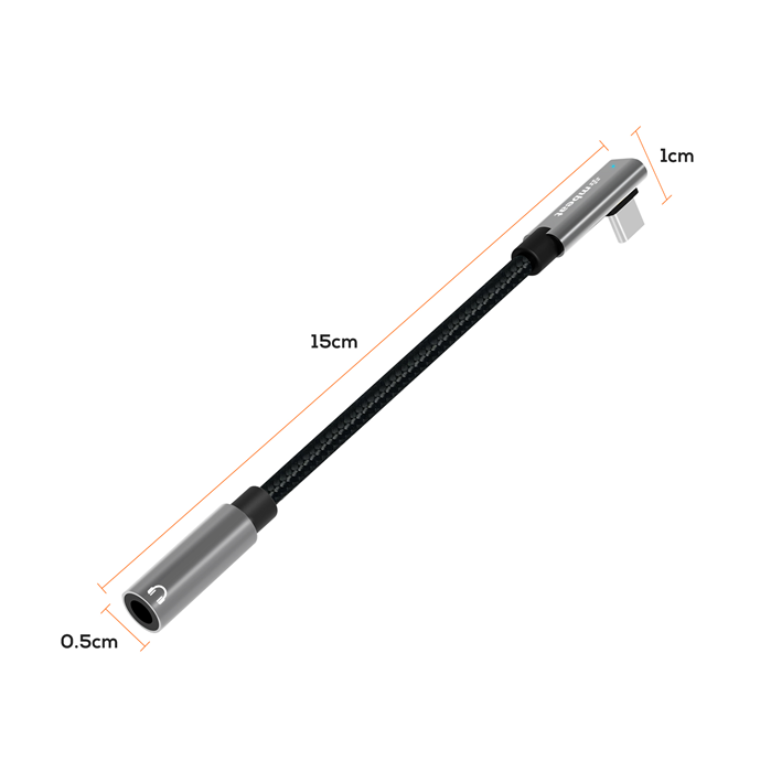 mbeat Elite USB-C to 3.5mm Headphone Audio Adapter | Add Jack to USB-C Devices MBEAT