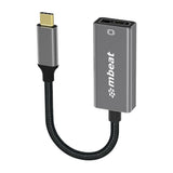 mbeat Elite USB-C to DisplayPort 4K 60Hz Adapter - Space Grey MBEAT