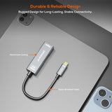 MBEAT (LS) mbeat® Tough Link USB-C to DP Adapter with 100W PD - Space Grey 4K (3840 x 2160) @60Hz - image 2