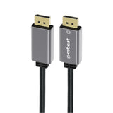 Tough Link 1.8m DisplayPort 1.4 Cable for 8K 4K Gaming - Space Grey MBEAT